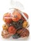 Orange Decorative Vase Filler Bag with Mini Pumpkins, Orbs, Balls & Flowers Bowl Filler Decor (Pumpkin Orange)